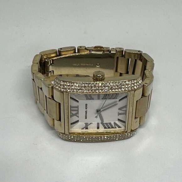 Michael Kors Emery MK3254 Womens Gold Stainless Steel Analog Quartz Watch HME446 - Picture 7 of 11